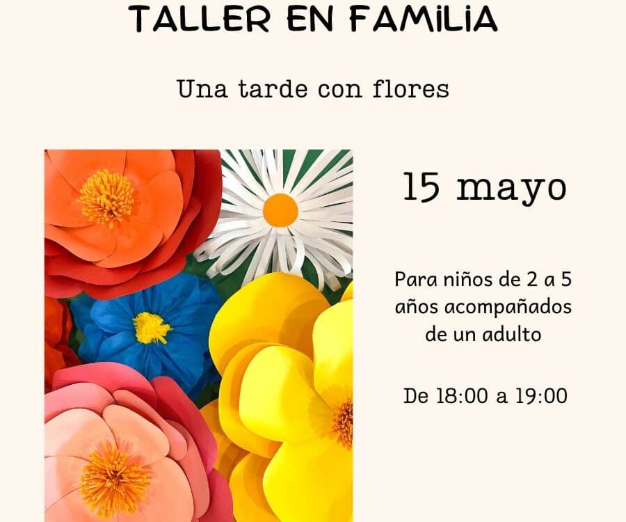 cartel con información del taller