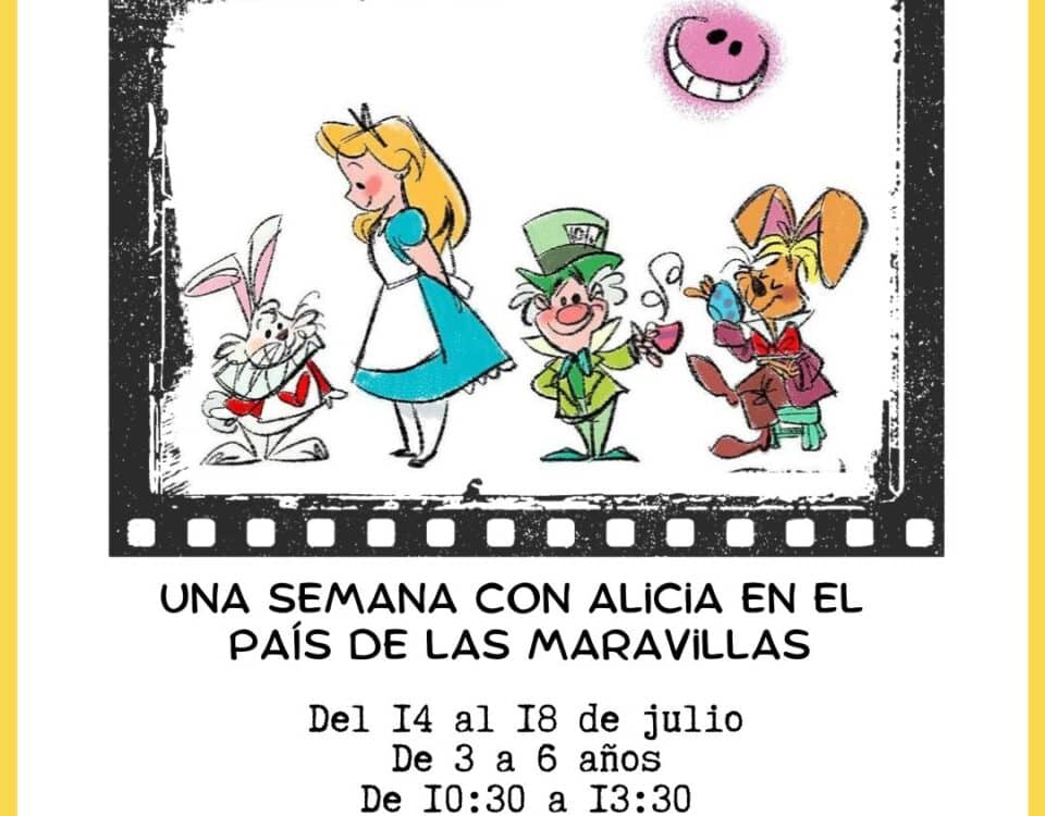 Cartel con información del taller