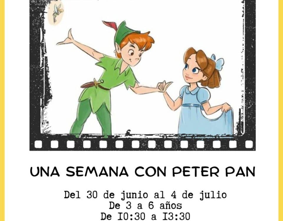 Cartel con información del taller de verano