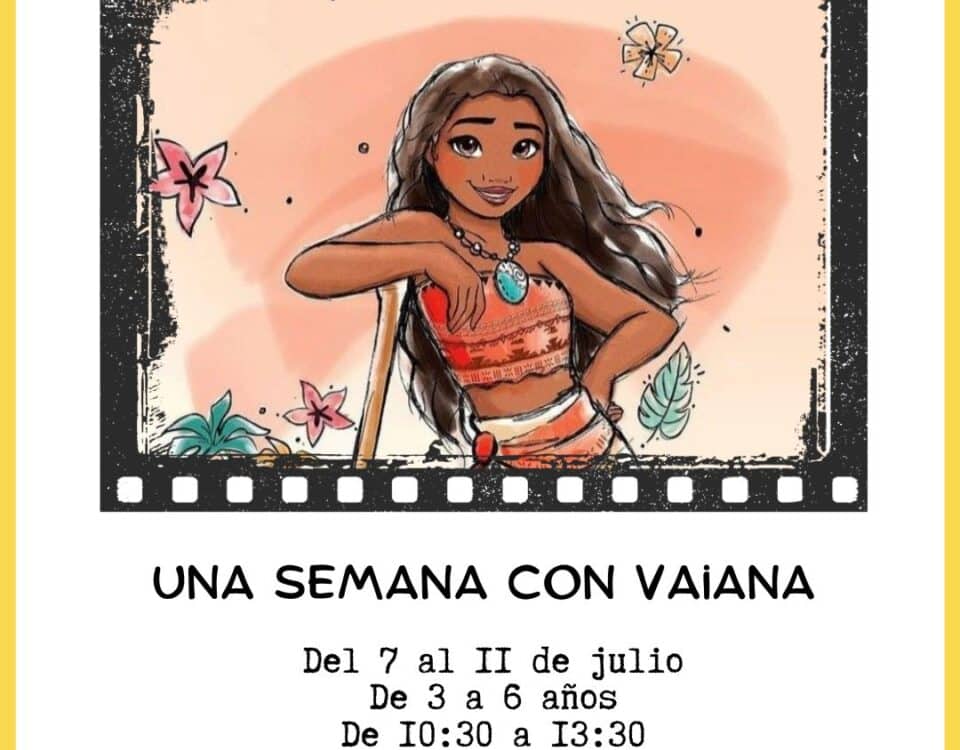 cartel con información del taller