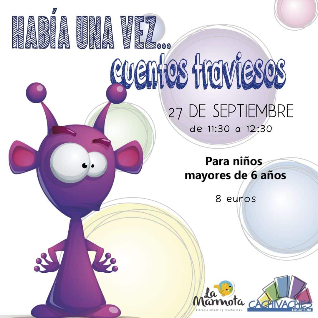 cartel con información del taller