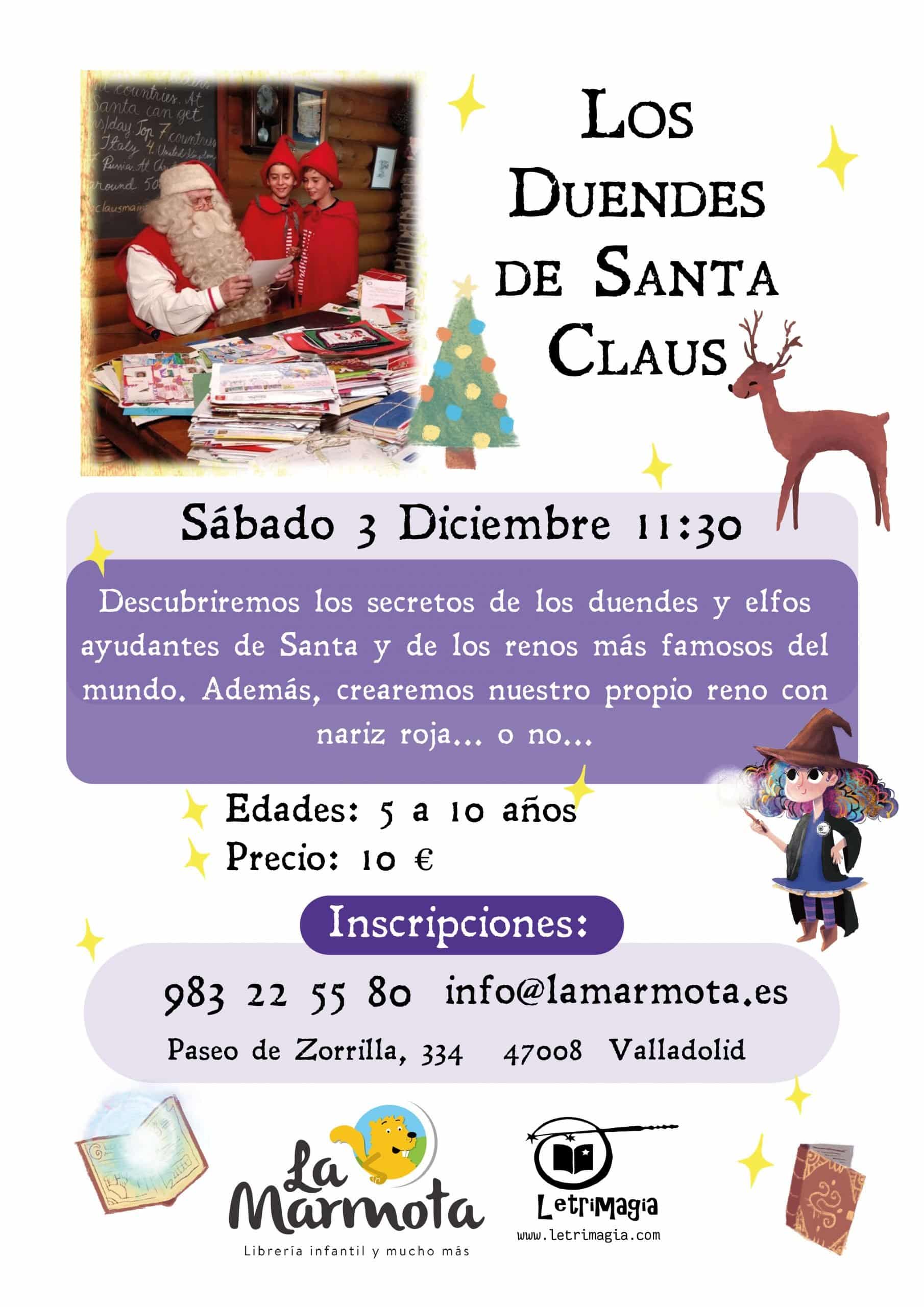 Cartel del taller con información del día y hora de celebración