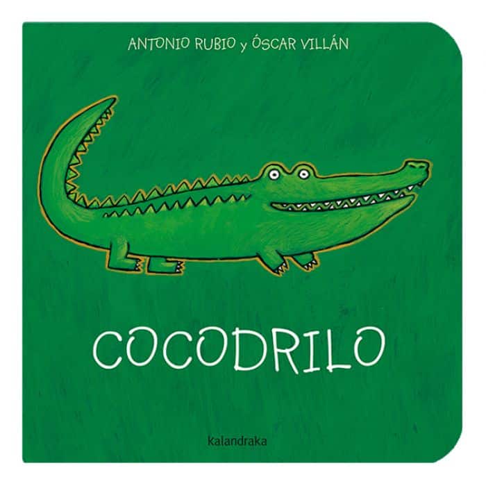 Portada del cuento en el que sale dibujado un cocodrilo