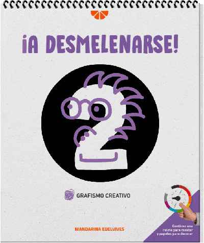 Cuaderno de grafismo creativo 2. ¡A desmelenarse!