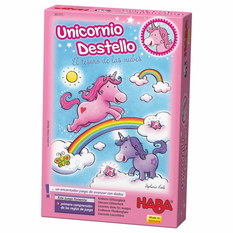 Juego Unicornio destello