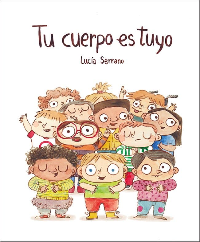 Portada del cuento en la que aparece una ilustración con muchos niños diferentes